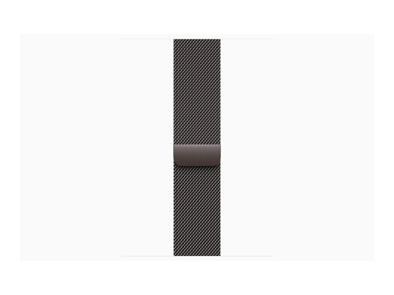 Apple Watch Series 10 GPS + Cellular 46mm - Slate Titanium Case with Slate Milanese Loop - M/L