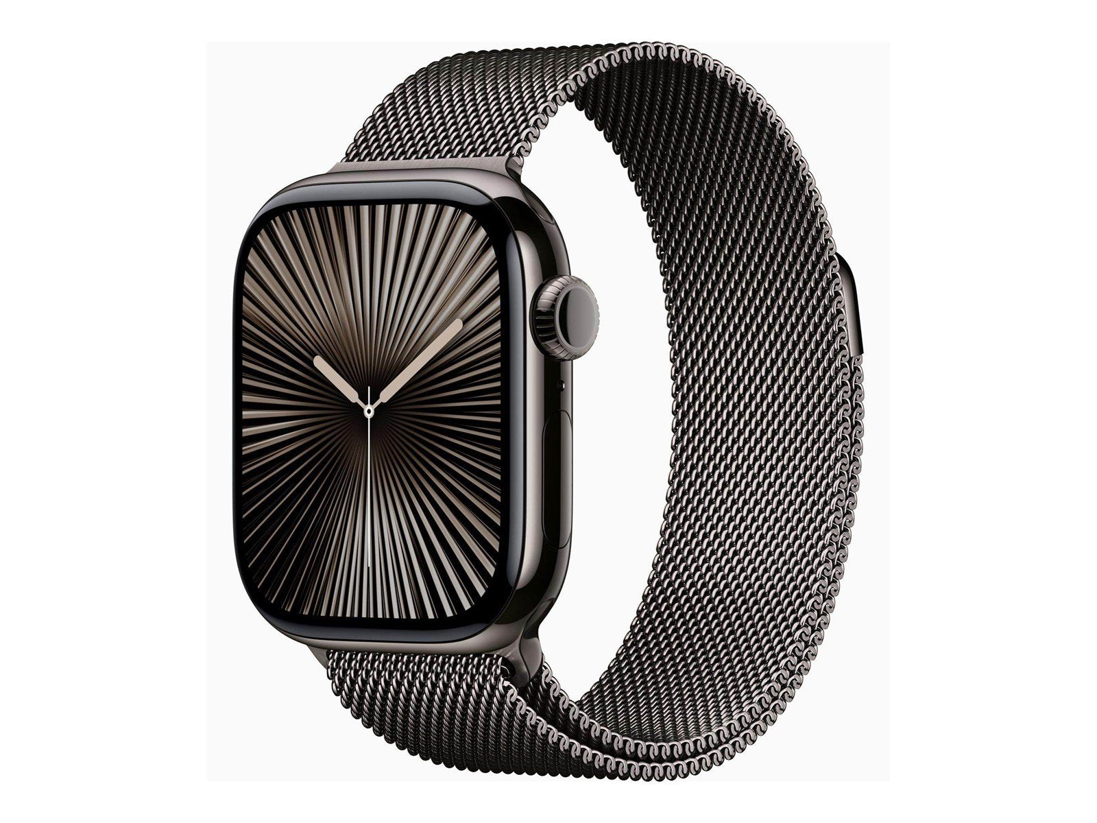 Apple Watch Series 10 GPS + Cellular 42mm - Slate Titanium Case with Slate Milanese Loop