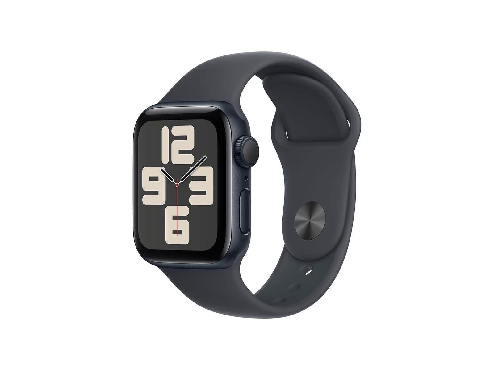 Apple Watch SE GPS 40mm - Midnight Aluminium Case with Midnight Sport Band - M/L