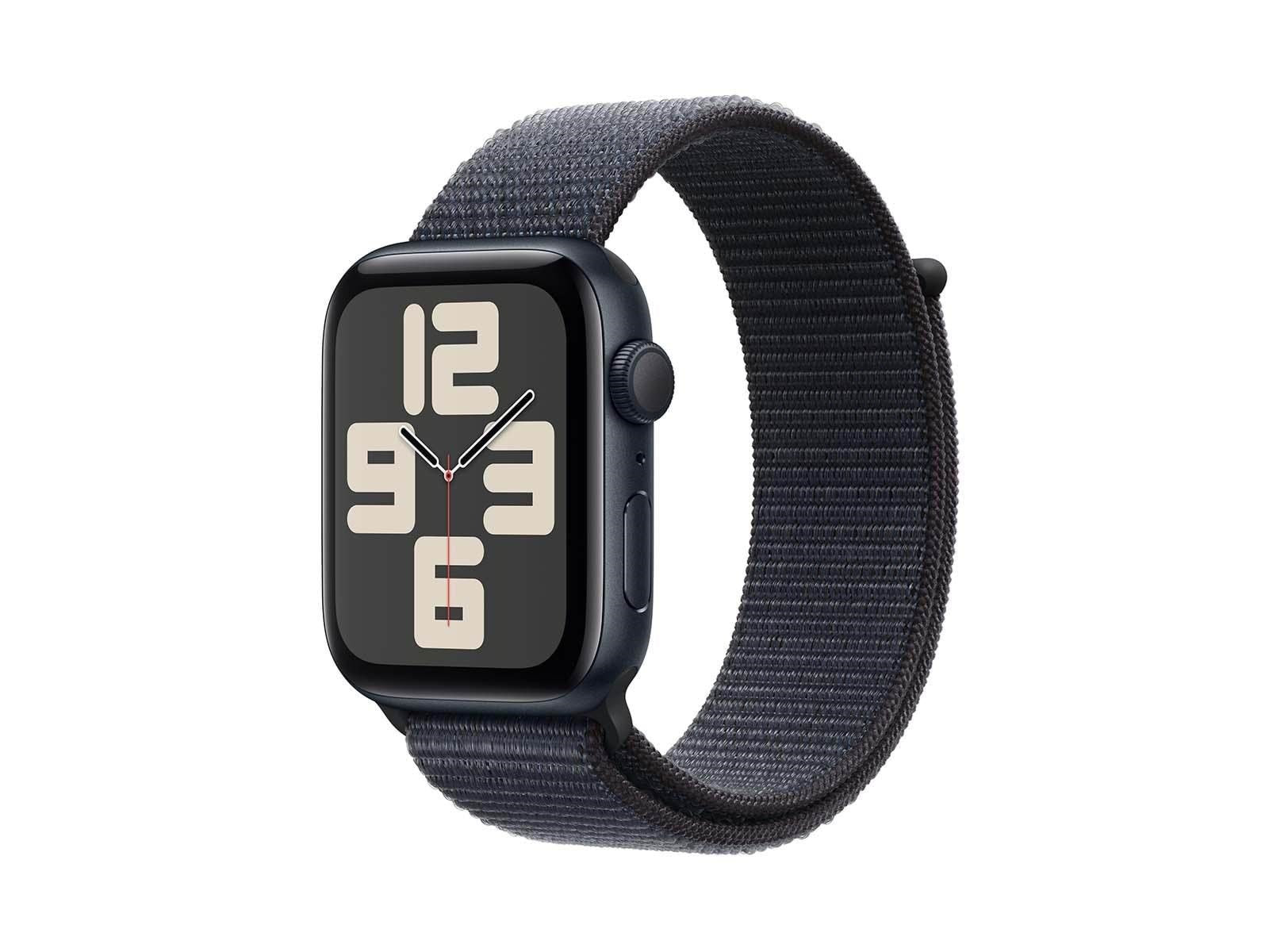 Apple Watch SE GPS 44mm - Midnight Aluminium Case with Ink Sport Loop