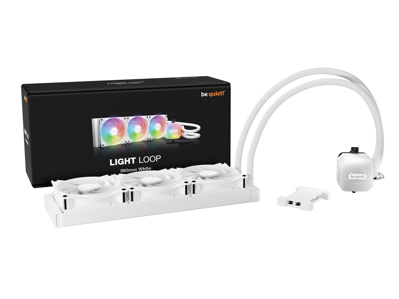be quiet! LIGHT LOOP 360mm White - CPU-Wasserkühlung - Max 35 dBA