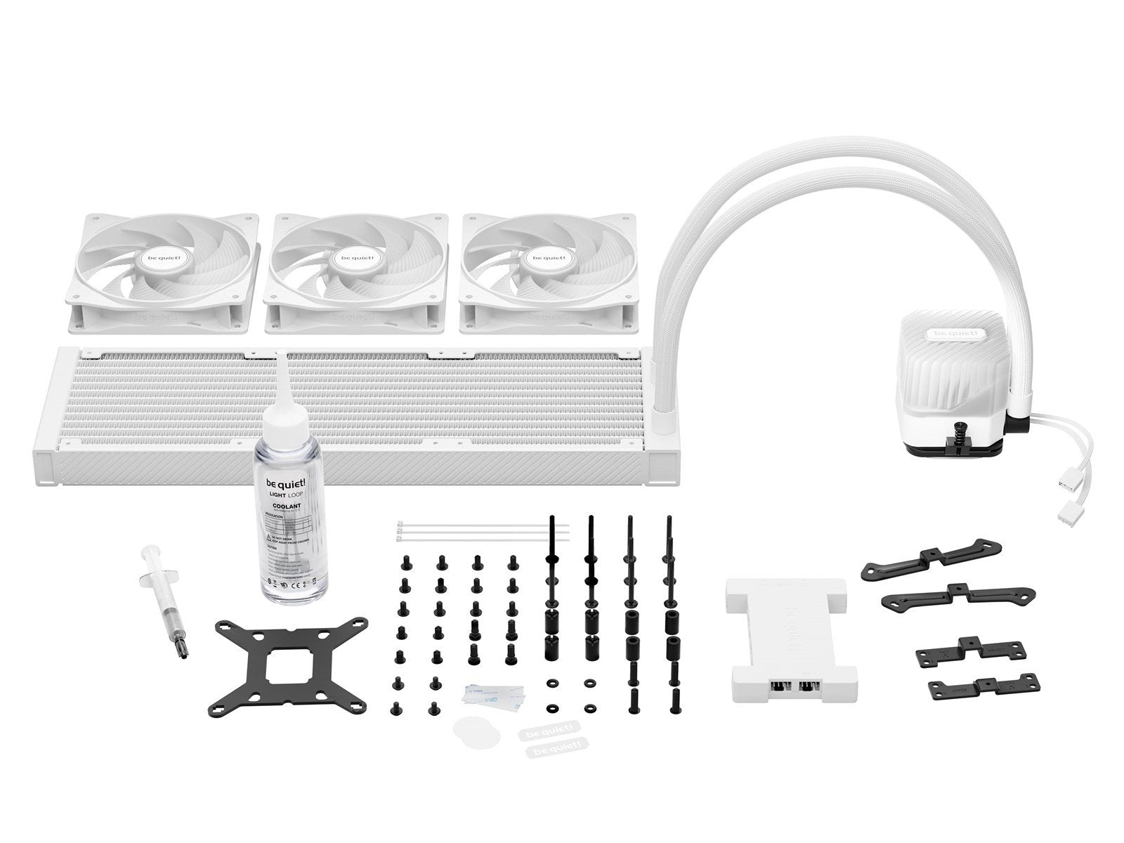 be quiet! LIGHT LOOP 360mm White - CPU-Wasserkühlung - Max 35 dBA