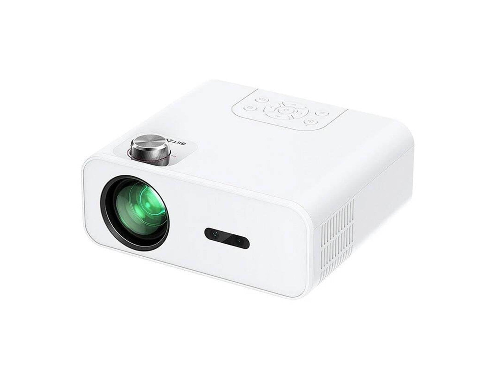 BlitzWolf Projektoren Projector LED BW-V5Max android 9.0 1080p (white)