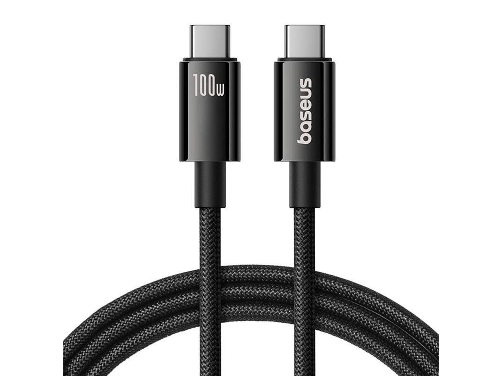 Baseus Cable USB Tungsten Gold USB-C to USB-C 100W 1.5m (black)