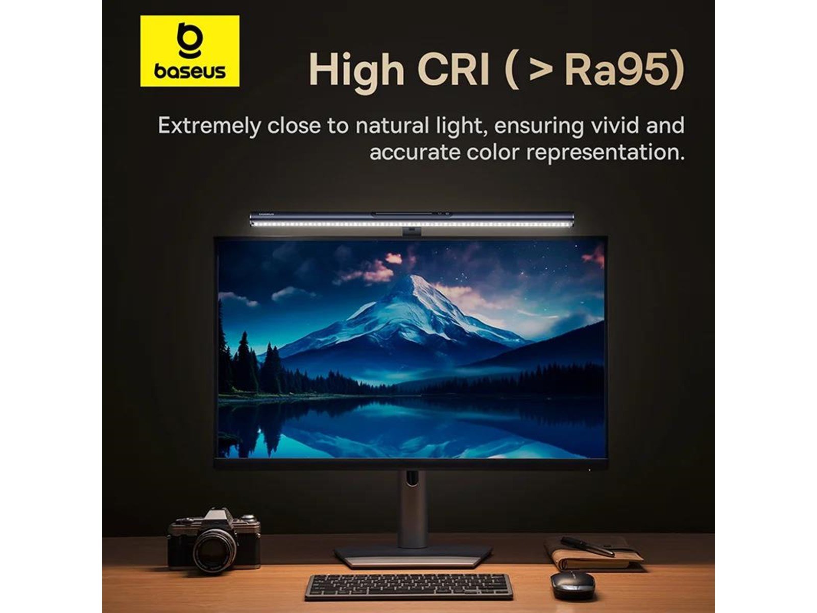 Baseus i-Wok 3 lamp for monitor (black)