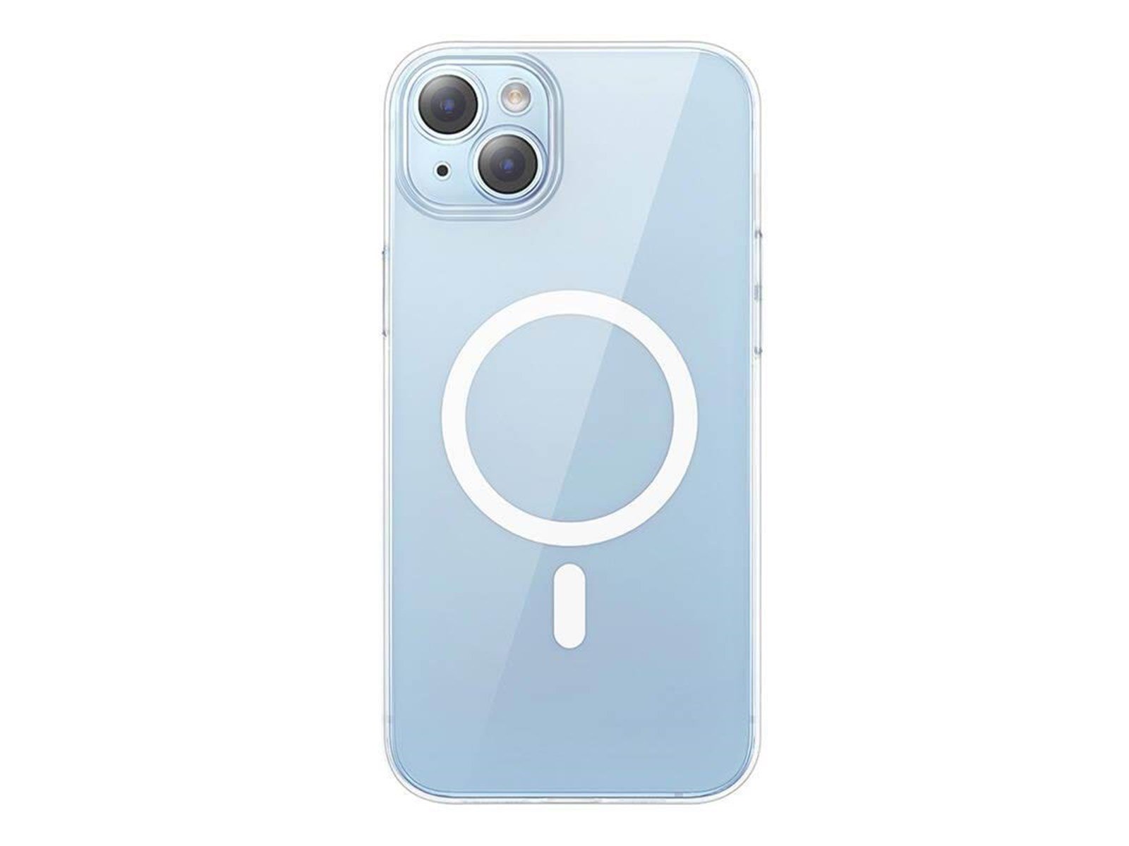 Baseus Crystal Series Magnetic Case for iPhone 14 Plus + tempered glass