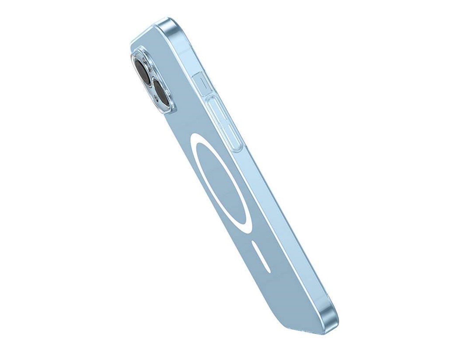 Baseus Crystal Series Magnetic Case for iPhone 14 Plus + tempered glass