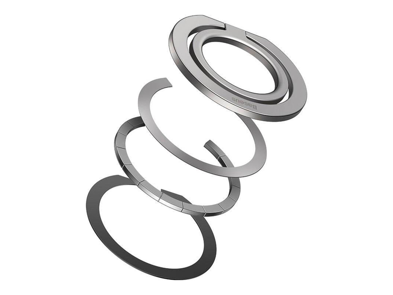 Baseus Halo Ring holder for phones (Silver)