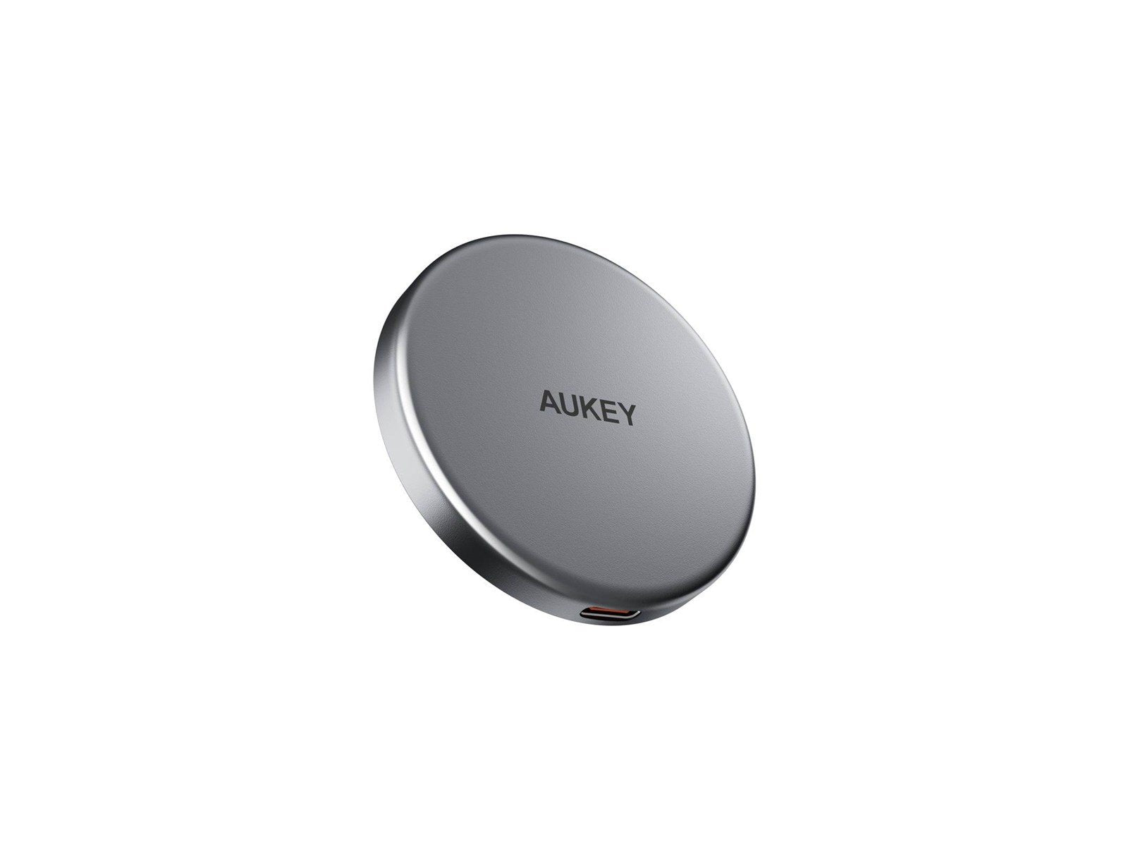 Aukey Magnetic Wireless Charger MagFusion LC-MC10 15W Qi2 (black)