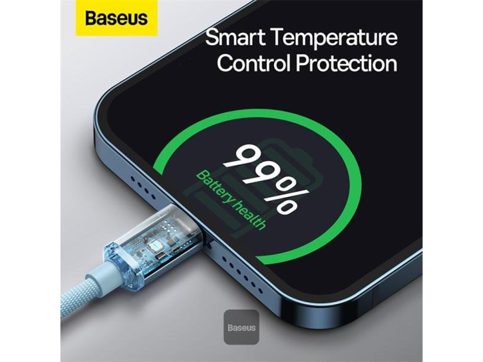 Baseus Crystal Shine USB-C to iP cable 20W 1.2m (blue)