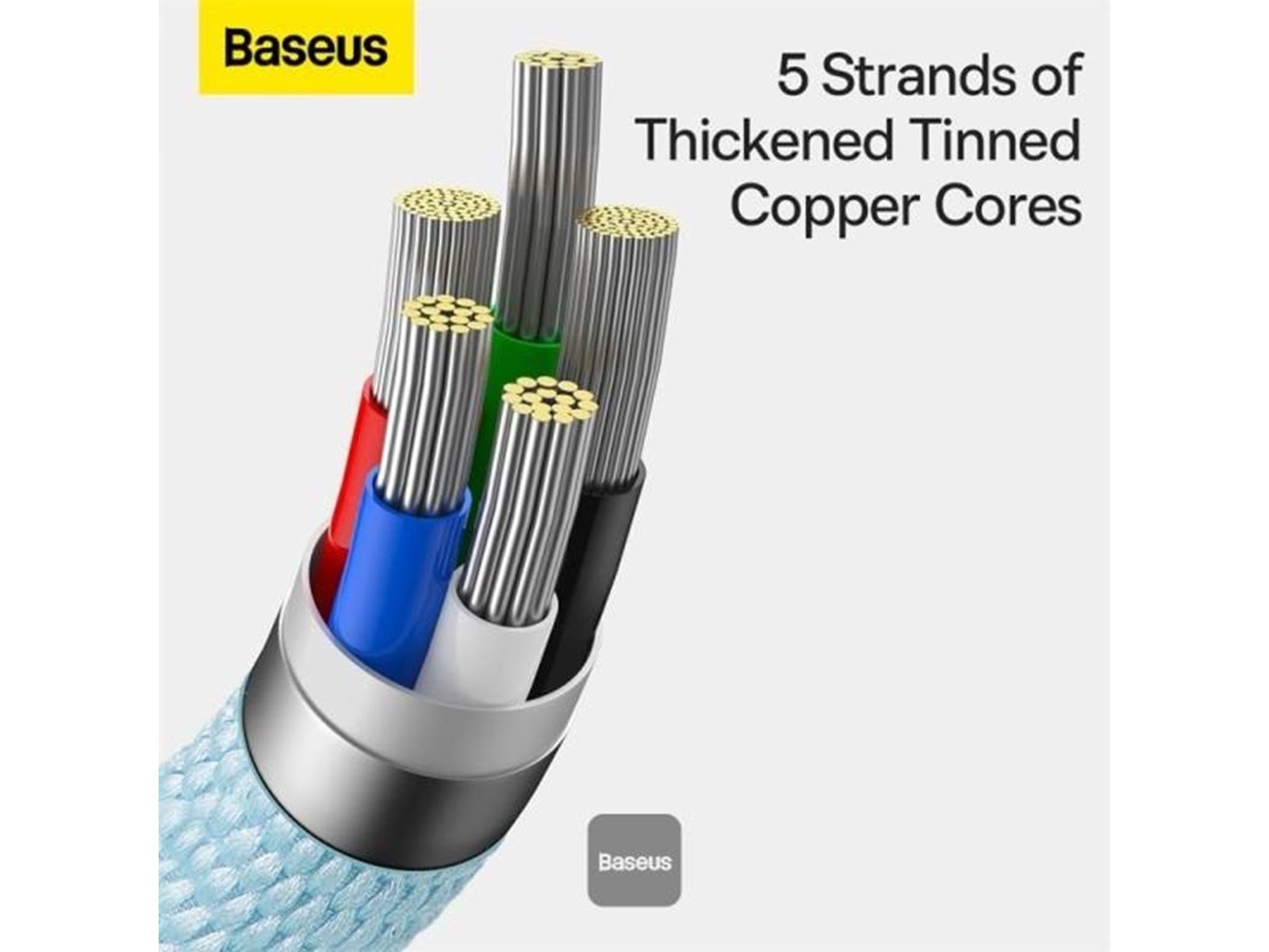 Baseus Crystal Shine USB-C to iP cable 20W 1.2m (blue)