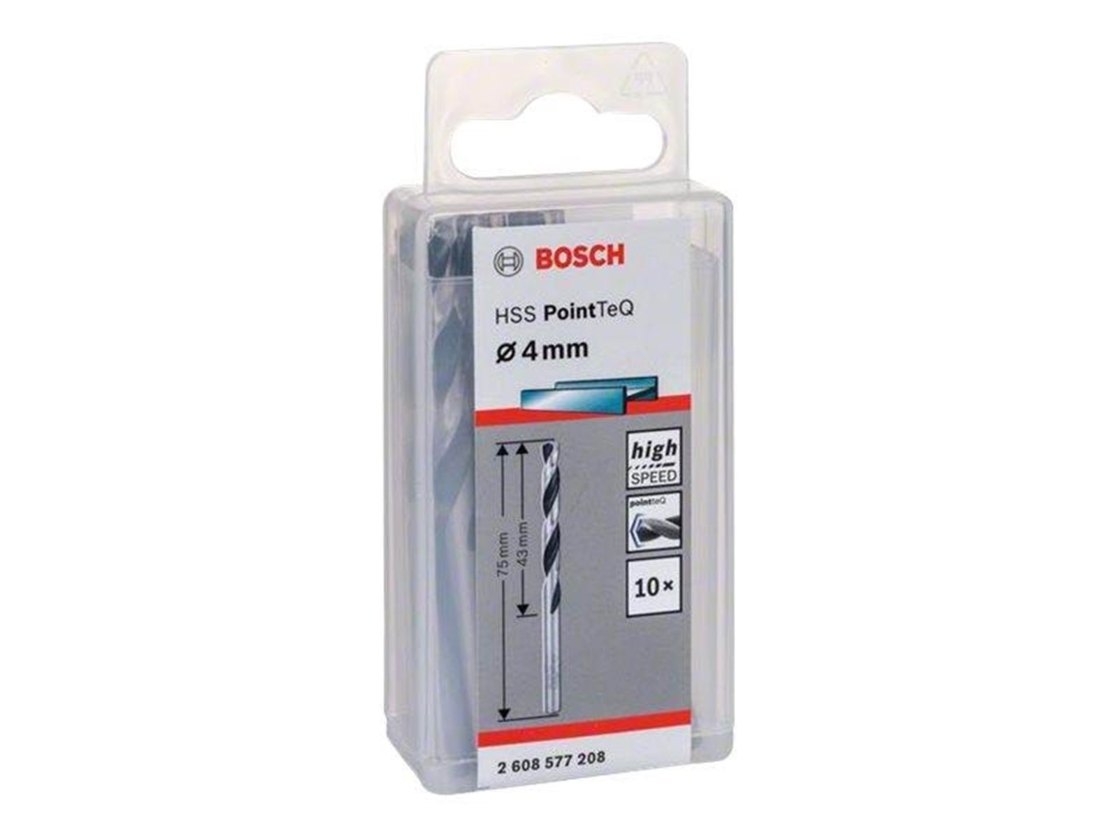 Bosch PointTeQ drill bit - for metal - 10 pieces