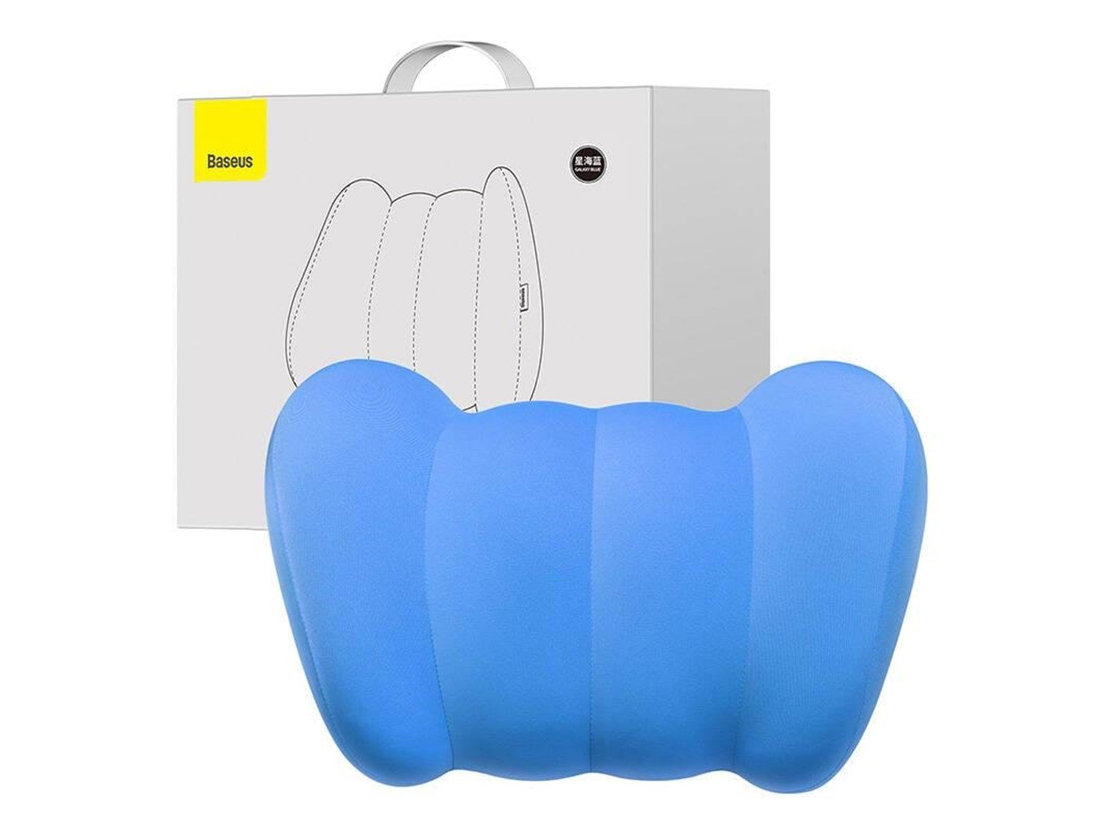 Baseus Silk Car Lumbar Pillow ComfortRide Series (blue)