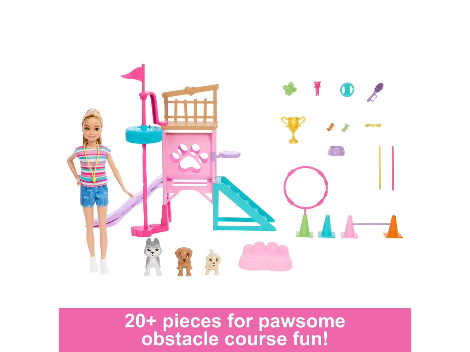 Barbie and Stacie to the Rescue Doll and Playset