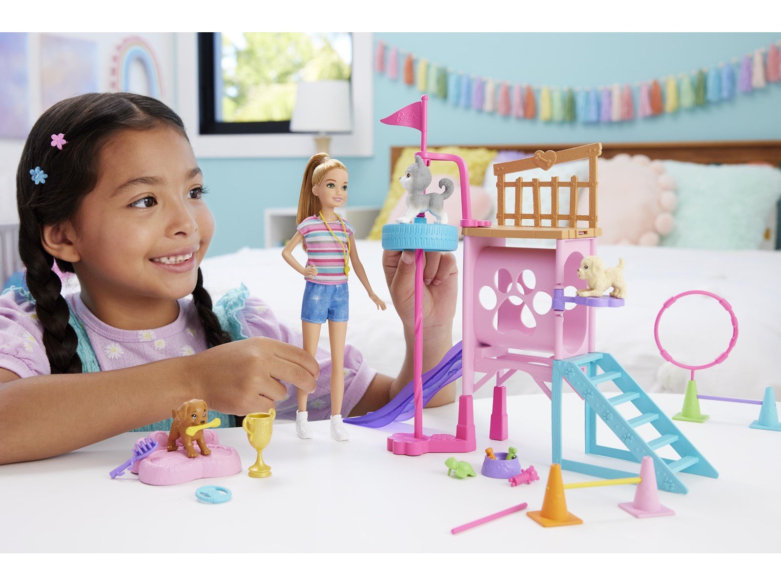 Barbie and Stacie to the Rescue Doll and Playset