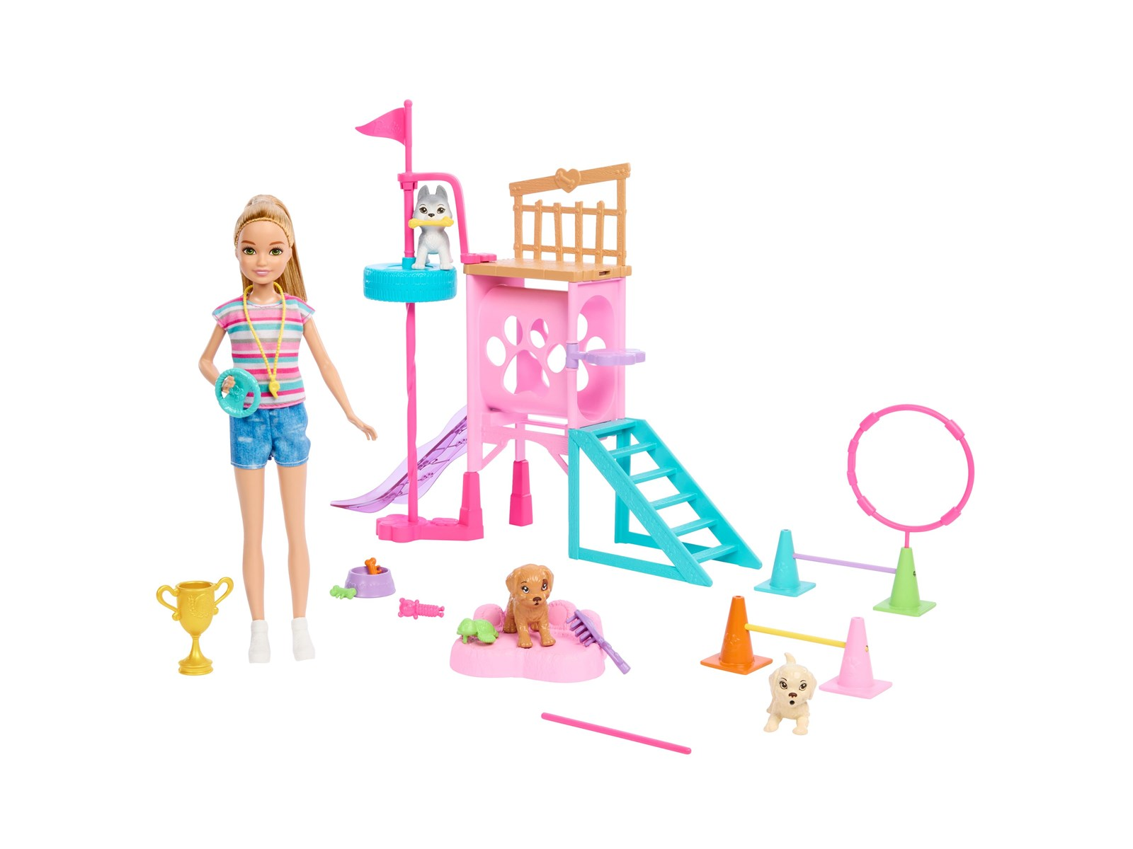 Barbie and Stacie to the Rescue Doll and Playset