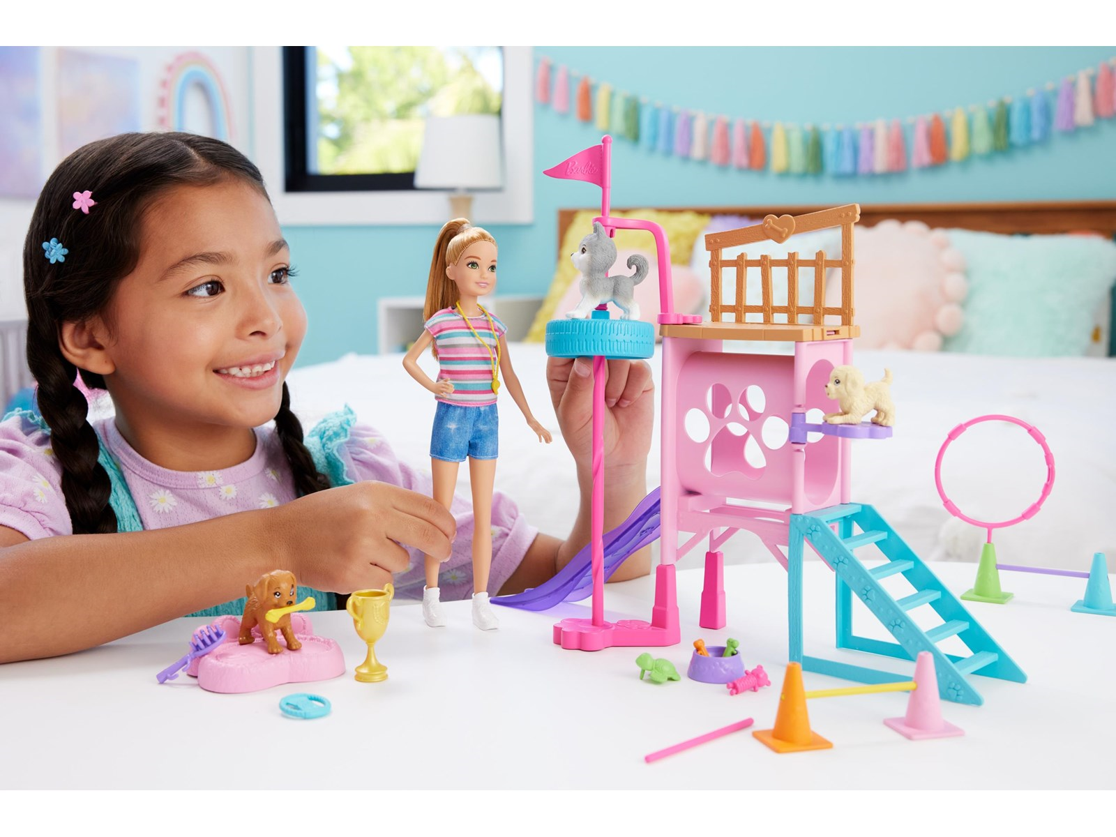 Barbie and Stacie to the Rescue Doll and Playset