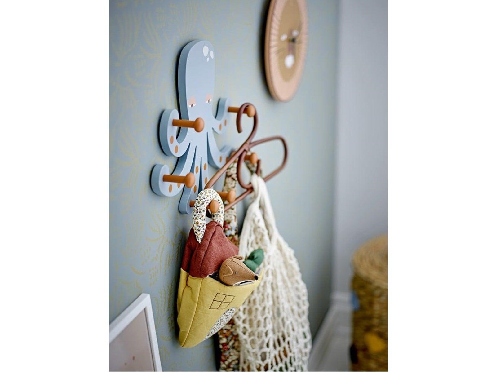 Bloomingville MINI - Aranya Hanger - Brown - Rattan