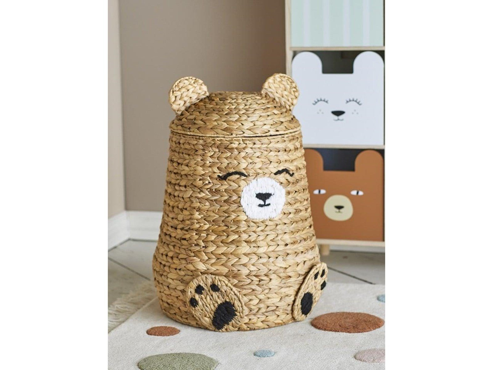 Bloomingville MINI - Timone Basket w/Lid