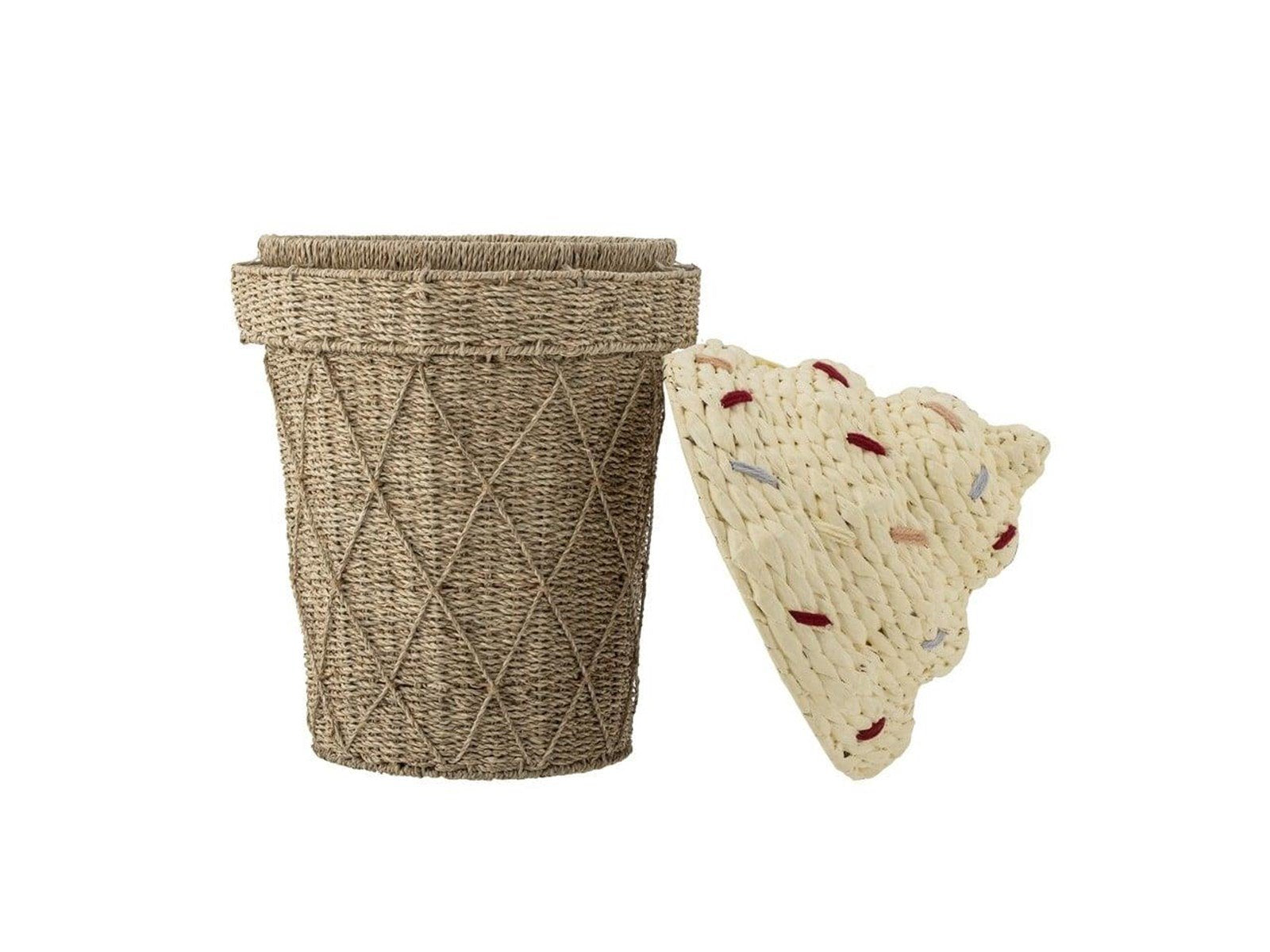 Bloomingville MINI - Cillie Basket w/Lid - Water Hyacinth