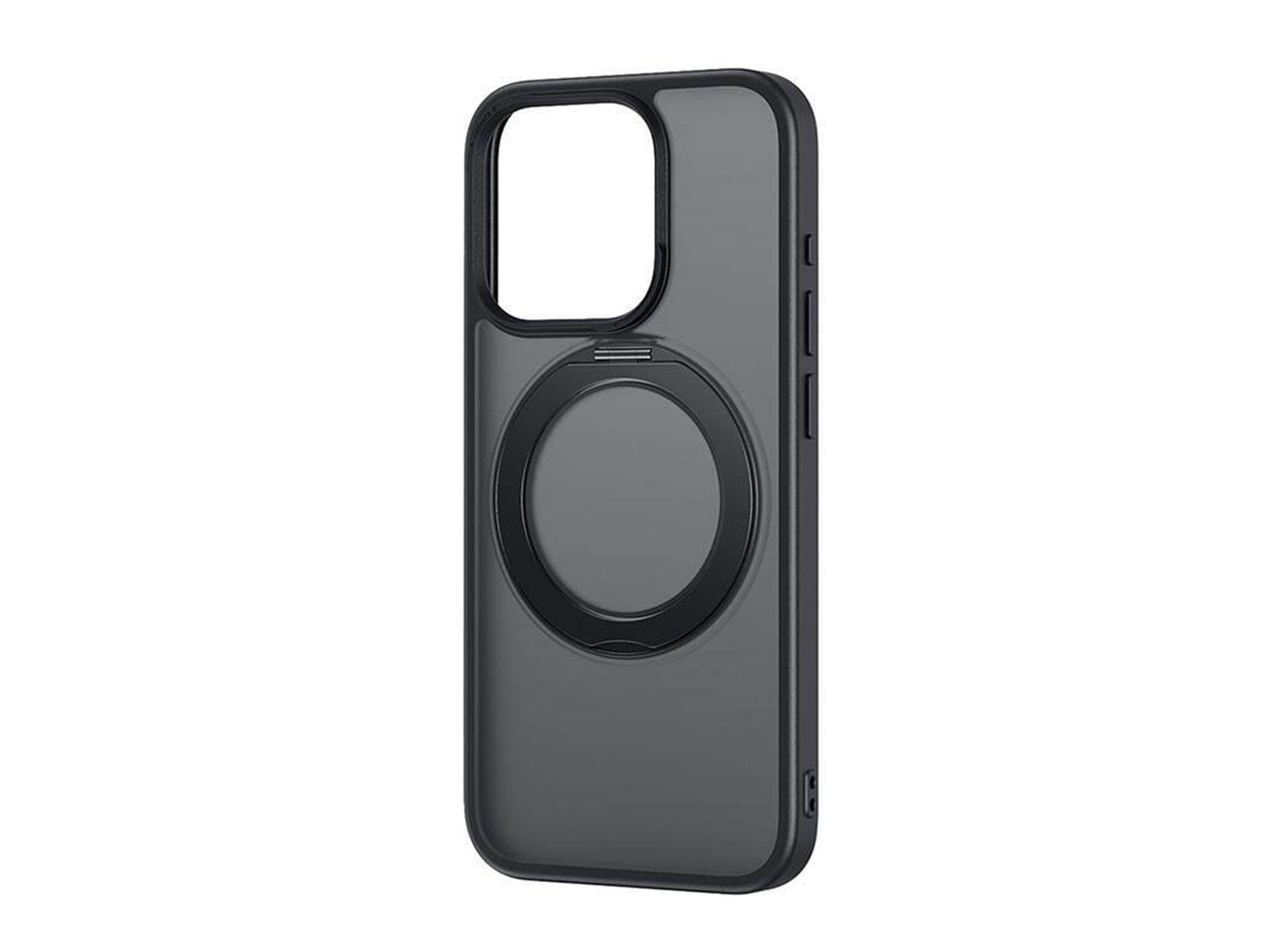 Baseus SkyRing Magnetic case with stand for iP 13 Pro + tempered glass and cleaning kit (black)
