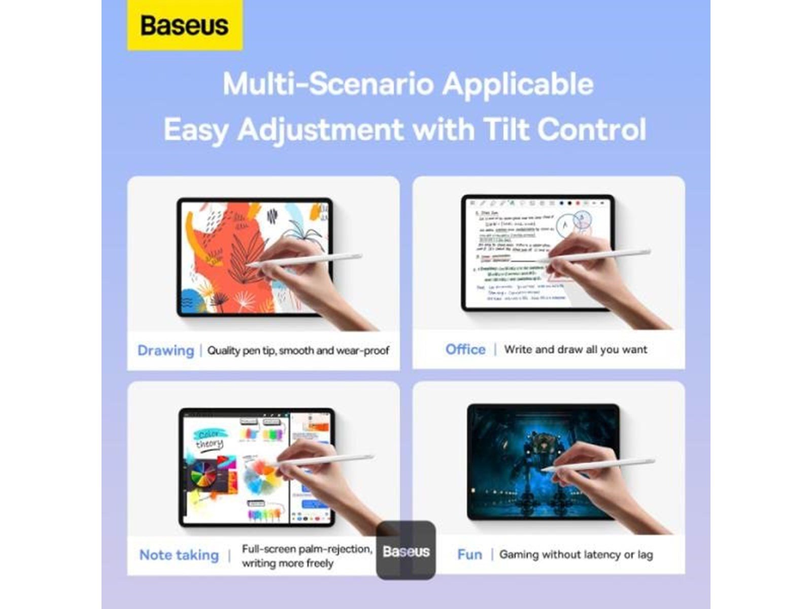 Baseus Smooth Writing 2 Stylus Pen (white)