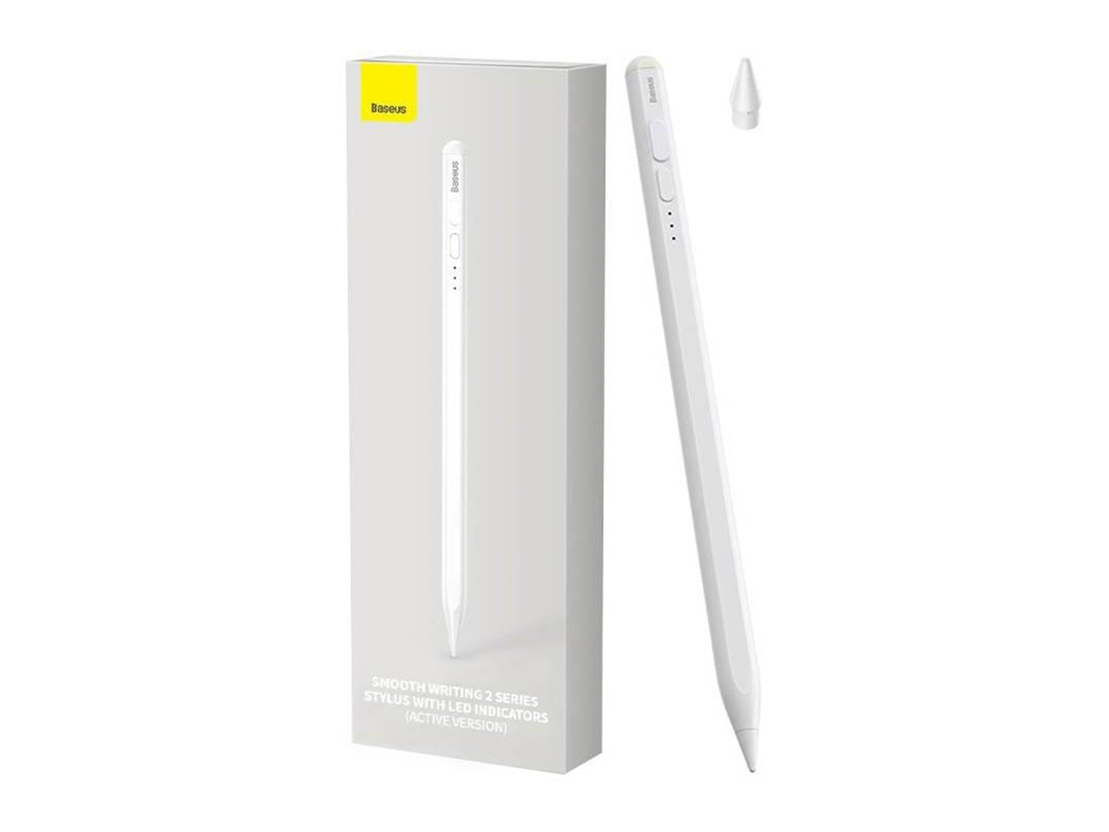Baseus Smooth Writing 2 Stylus Pen with LED Indicators (white)