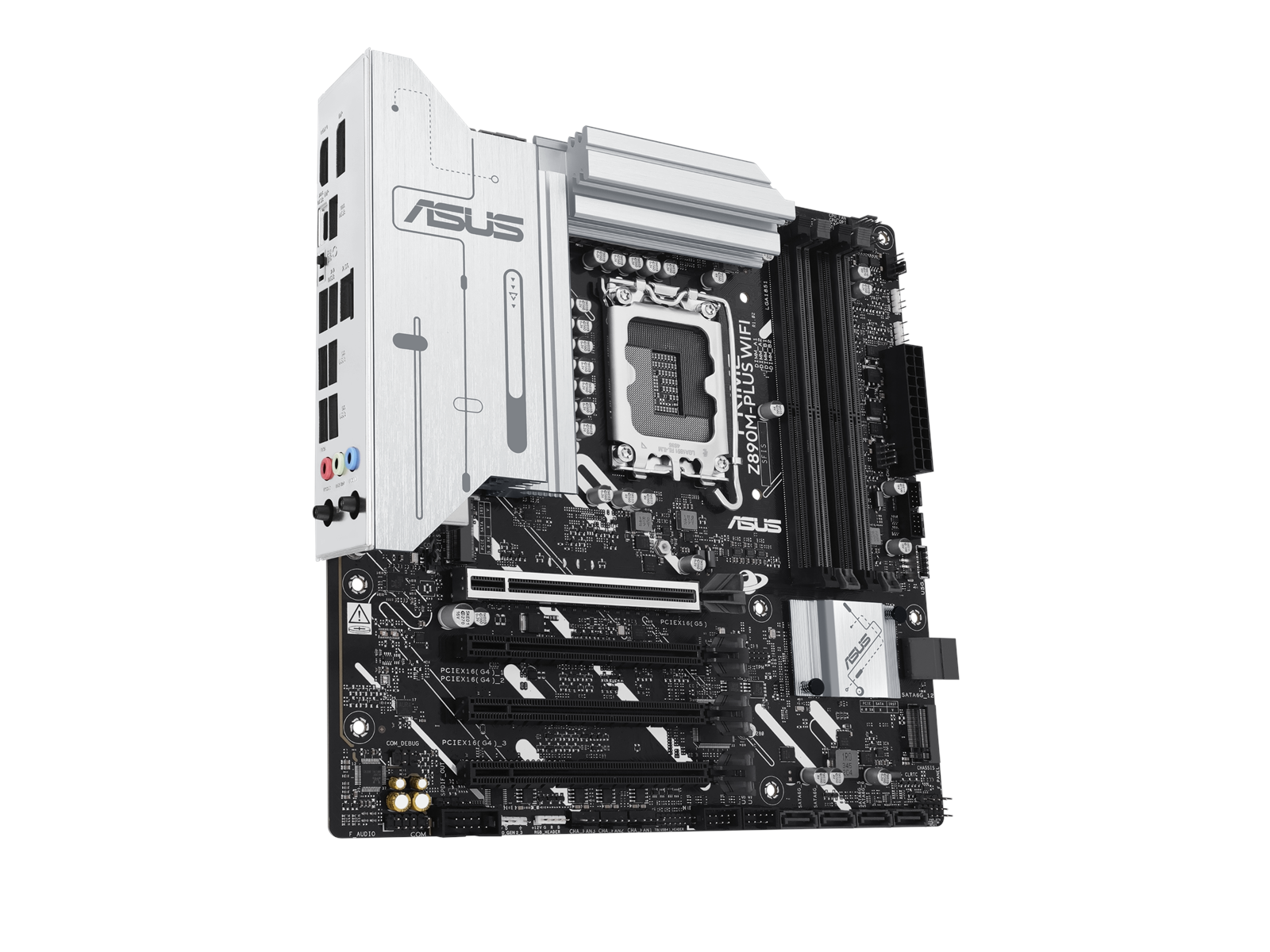 ASUS PRIME Z890M-PLUS WIFI Mainboard - Intel Z890 - Intel LGA1851 socket - DDR5 RAM - Micro-ATX