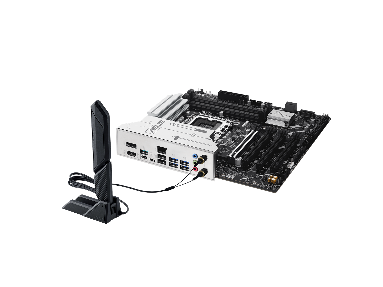 ASUS PRIME Z890M-PLUS WIFI Mainboard - Intel Z890 - Intel LGA1851 socket - DDR5 RAM - Micro-ATX