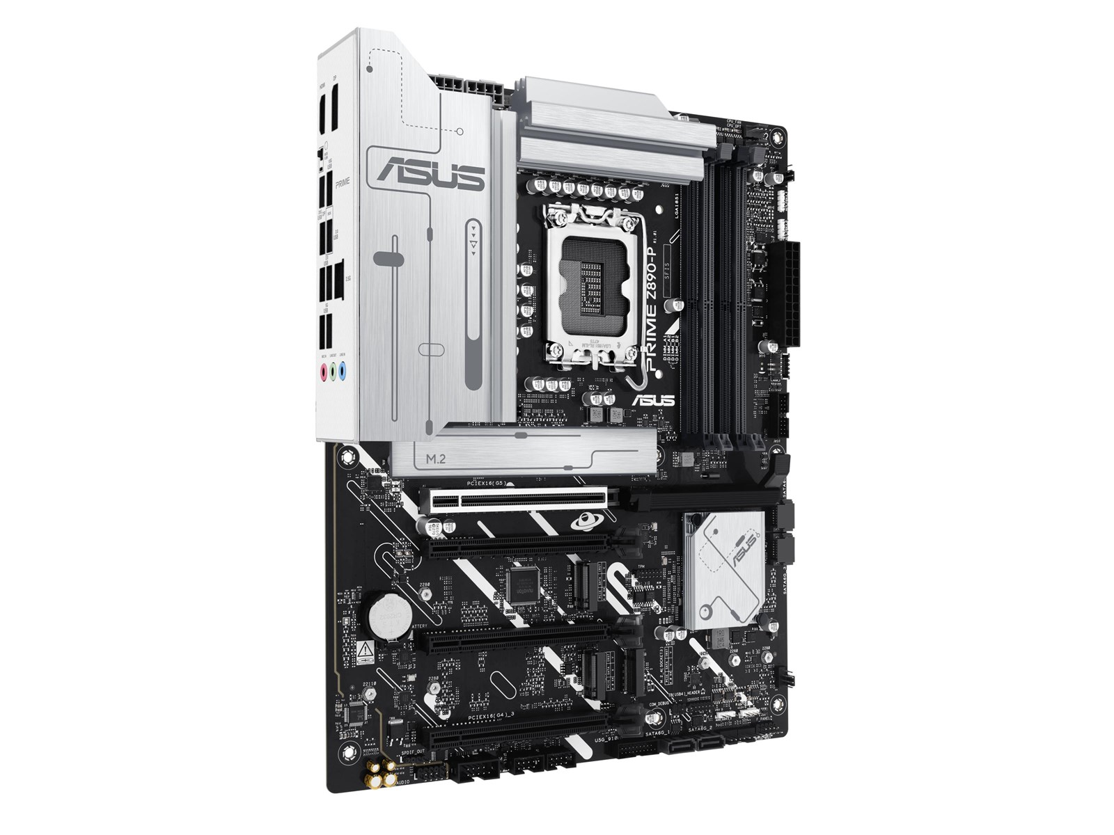 ASUS PRIME Z890-P Mainboard - Intel Z890 - Intel LGA1851 socket - DDR5 RAM - ATX