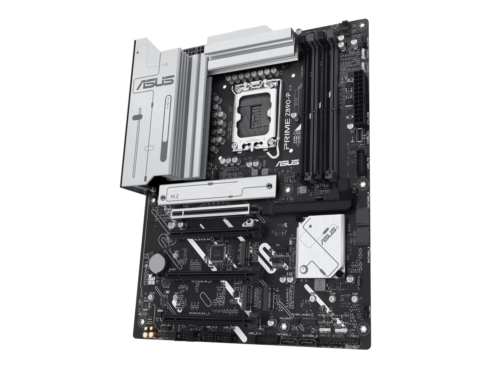 ASUS PRIME Z890-P Mainboard - Intel Z890 - Intel LGA1851 socket - DDR5 RAM - ATX
