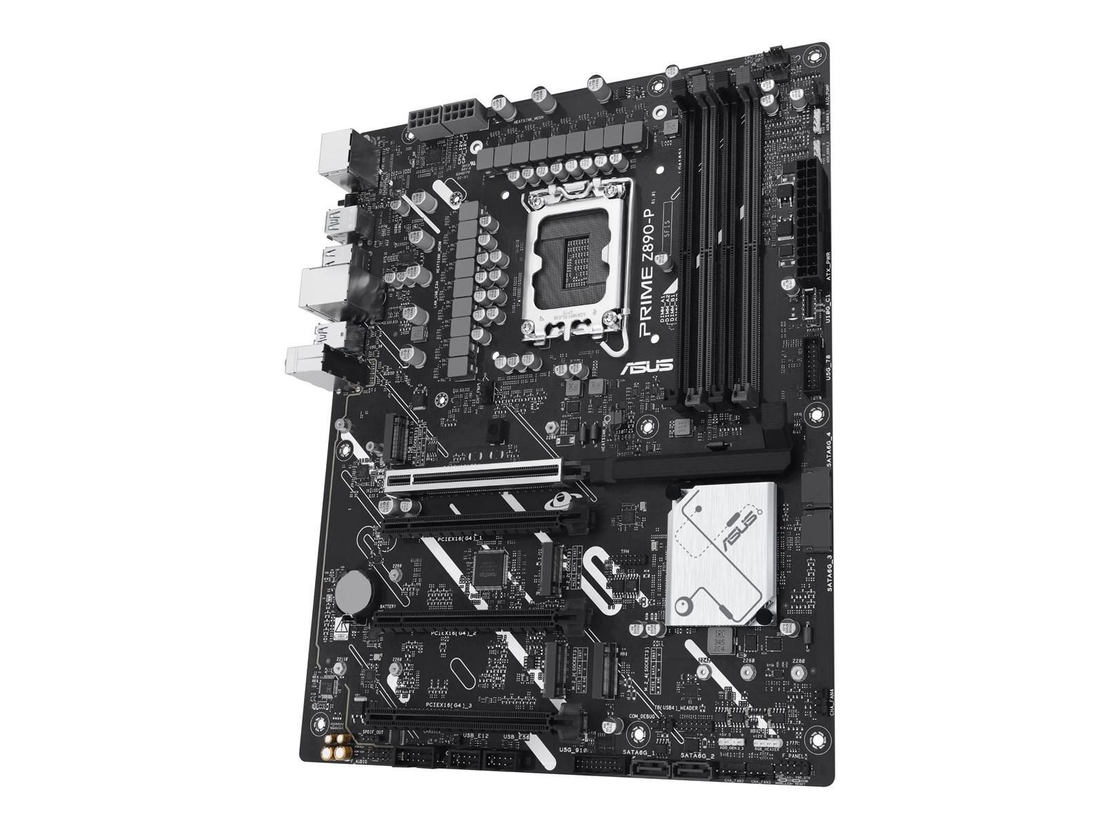 ASUS PRIME Z890-P Mainboard - Intel Z890 - Intel LGA1851 socket - DDR5 RAM - ATX