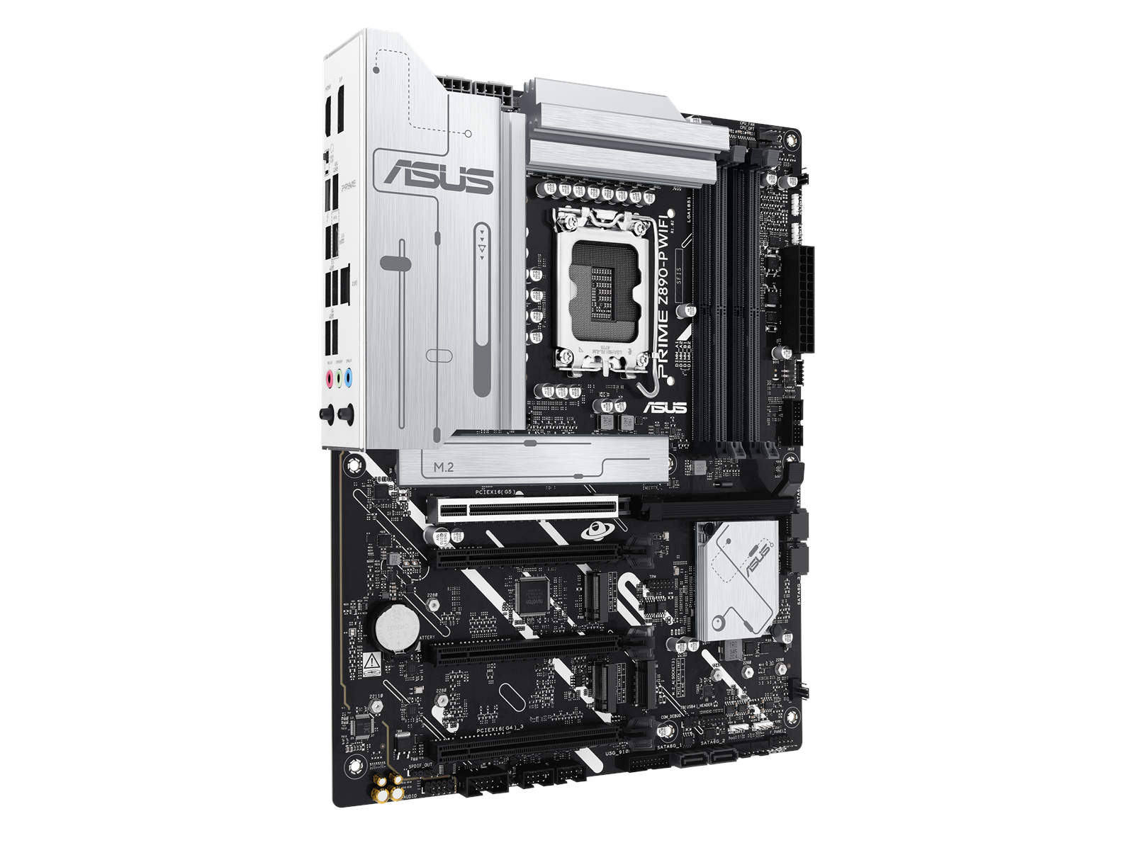 ASUS PRIME Z890-P WIFI Mainboard - Intel Z890 - Intel LGA1851 socket - DDR5 RAM - ATX