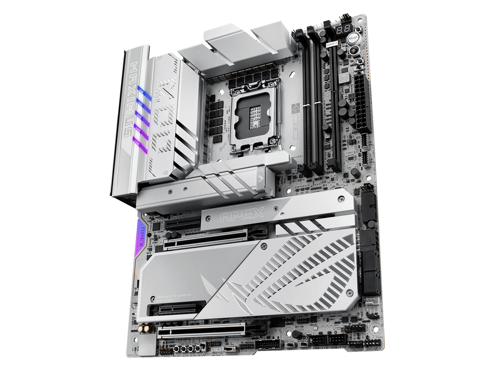 ASUS ROG MAXIMUS Z890 APEX Mainboard - Intel Z890 - Intel LGA1851 socket - DDR5 RAM - ATX