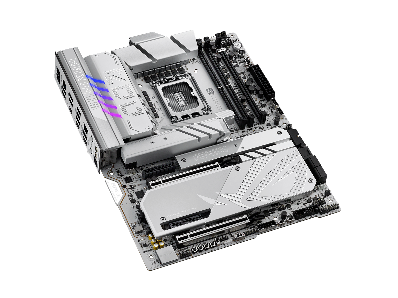 ASUS ROG MAXIMUS Z890 APEX Mainboard - Intel Z890 - Intel LGA1851 socket - DDR5 RAM - ATX