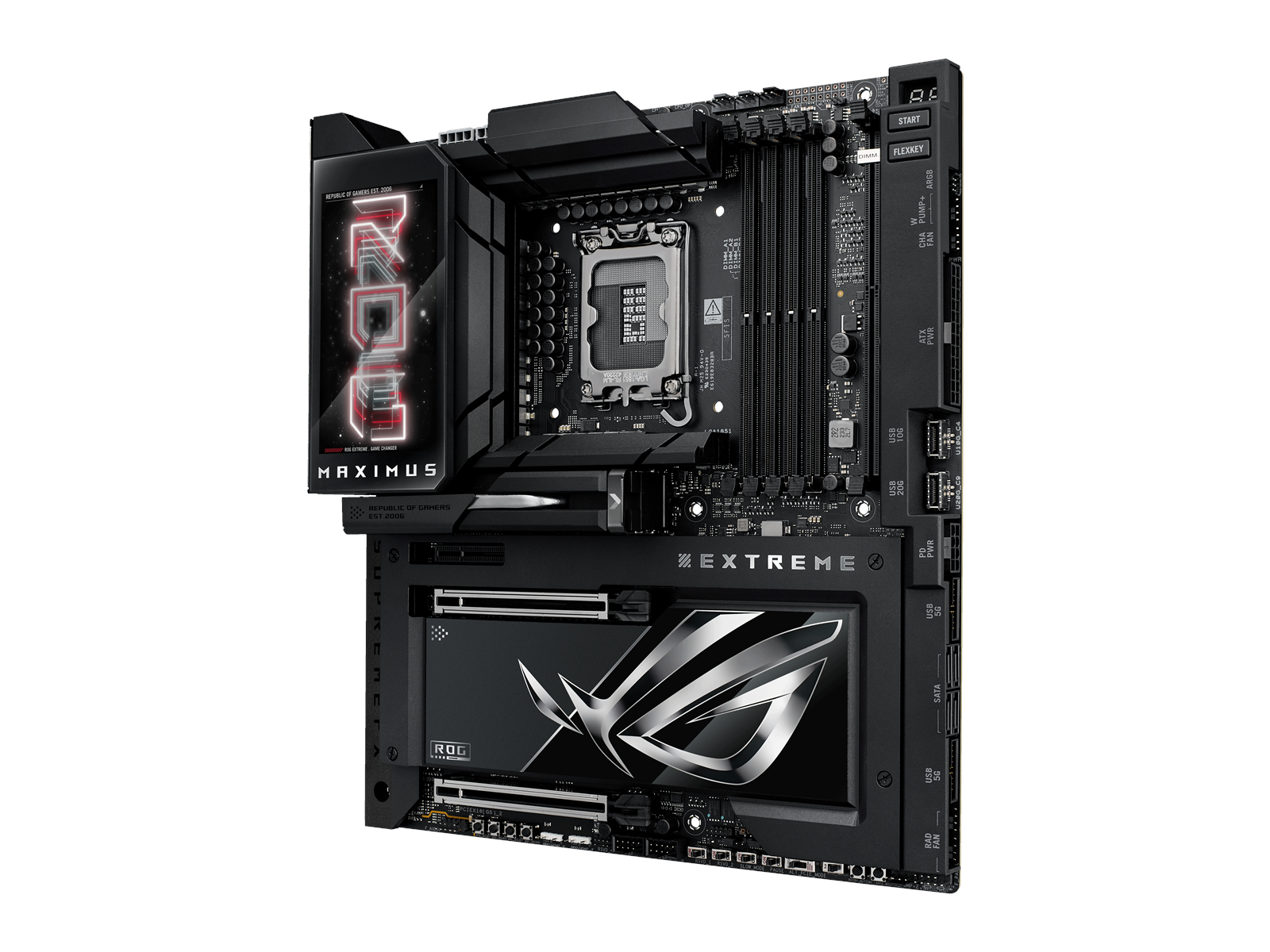 ASUS ROG MAXIMUS Z890 EXTREME Mainboard - Intel Z890 - Intel LGA1851 socket - DDR5 RAM - Extended ATX