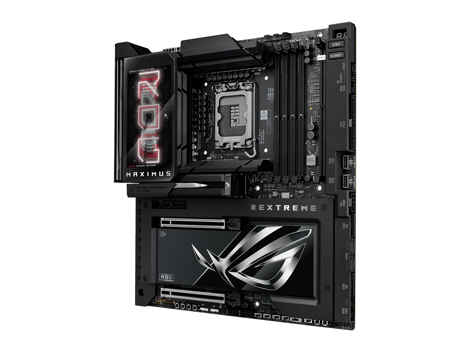 ASUS ROG MAXIMUS Z890 EXTREME Mainboard - Intel Z890 - Intel LGA1851 socket - DDR5 RAM - Extended ATX