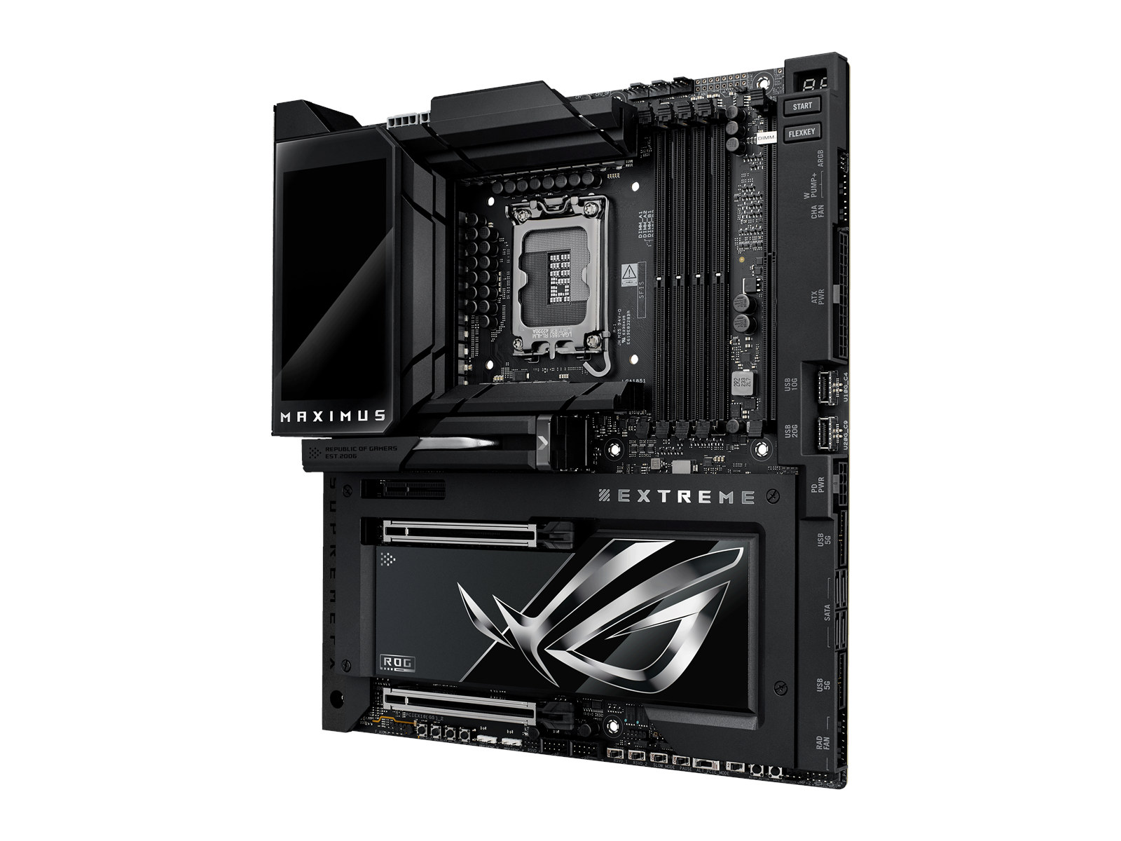 ASUS ROG MAXIMUS Z890 EXTREME Mainboard - Intel Z890 - Intel LGA1851 socket - DDR5 RAM - Extended ATX