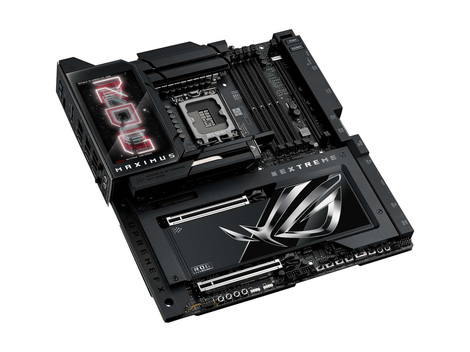 ASUS ROG MAXIMUS Z890 EXTREME Mainboard - Intel Z890 - Intel LGA1851 socket - DDR5 RAM - Extended ATX
