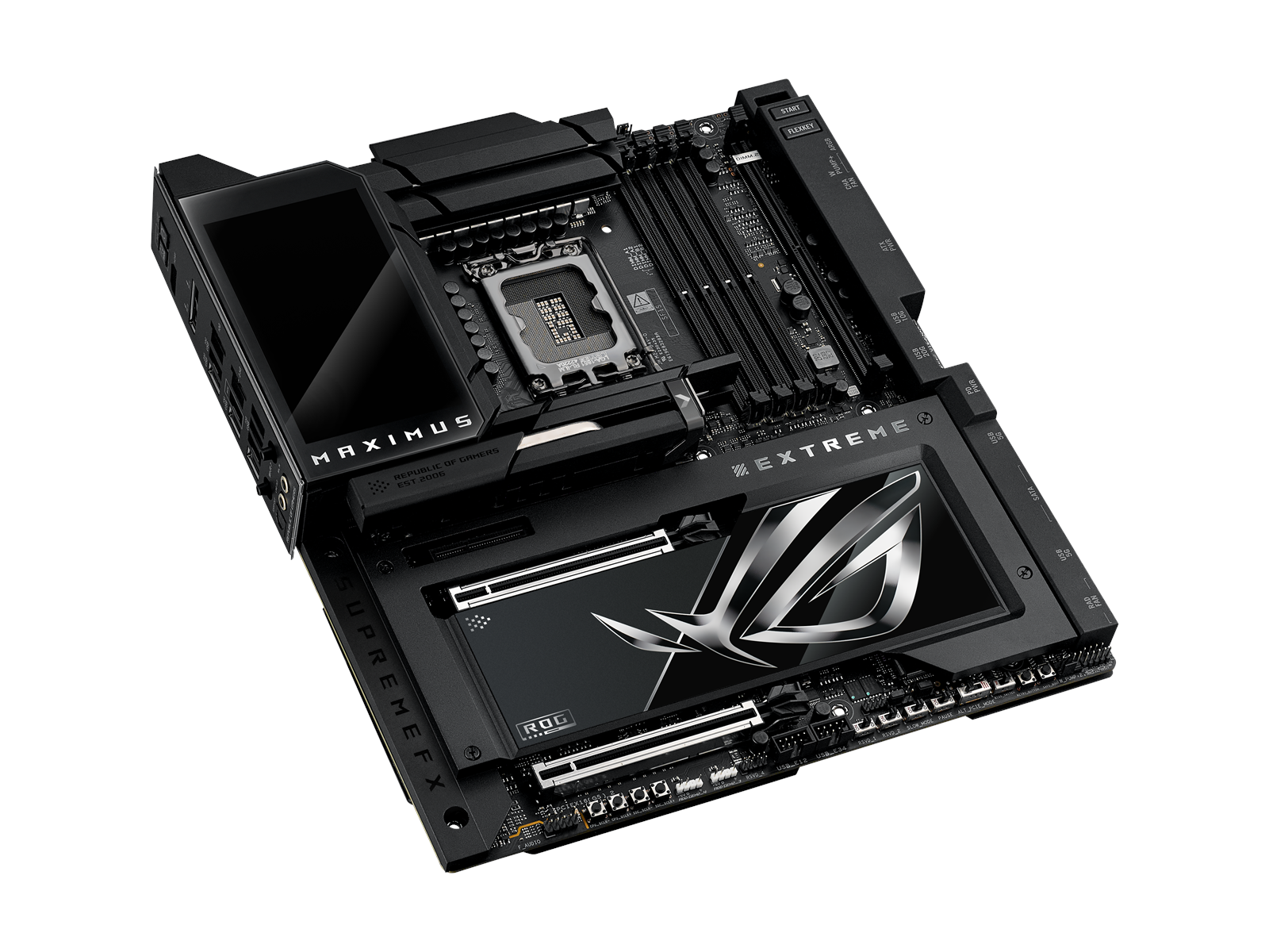 ASUS ROG MAXIMUS Z890 EXTREME Mainboard - Intel Z890 - Intel LGA1851 socket - DDR5 RAM - Extended ATX