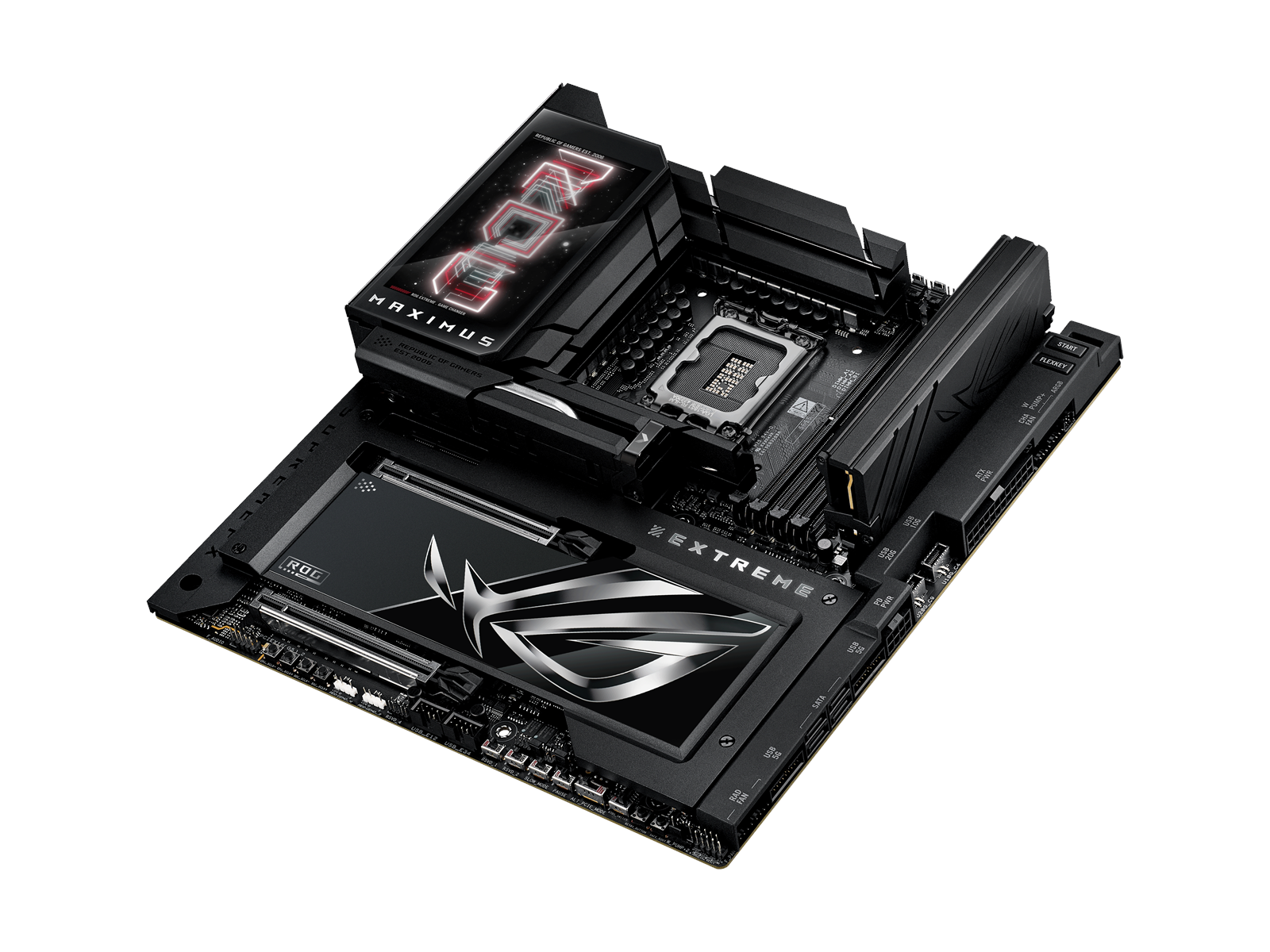 ASUS ROG MAXIMUS Z890 EXTREME Mainboard - Intel Z890 - Intel LGA1851 socket - DDR5 RAM - Extended ATX
