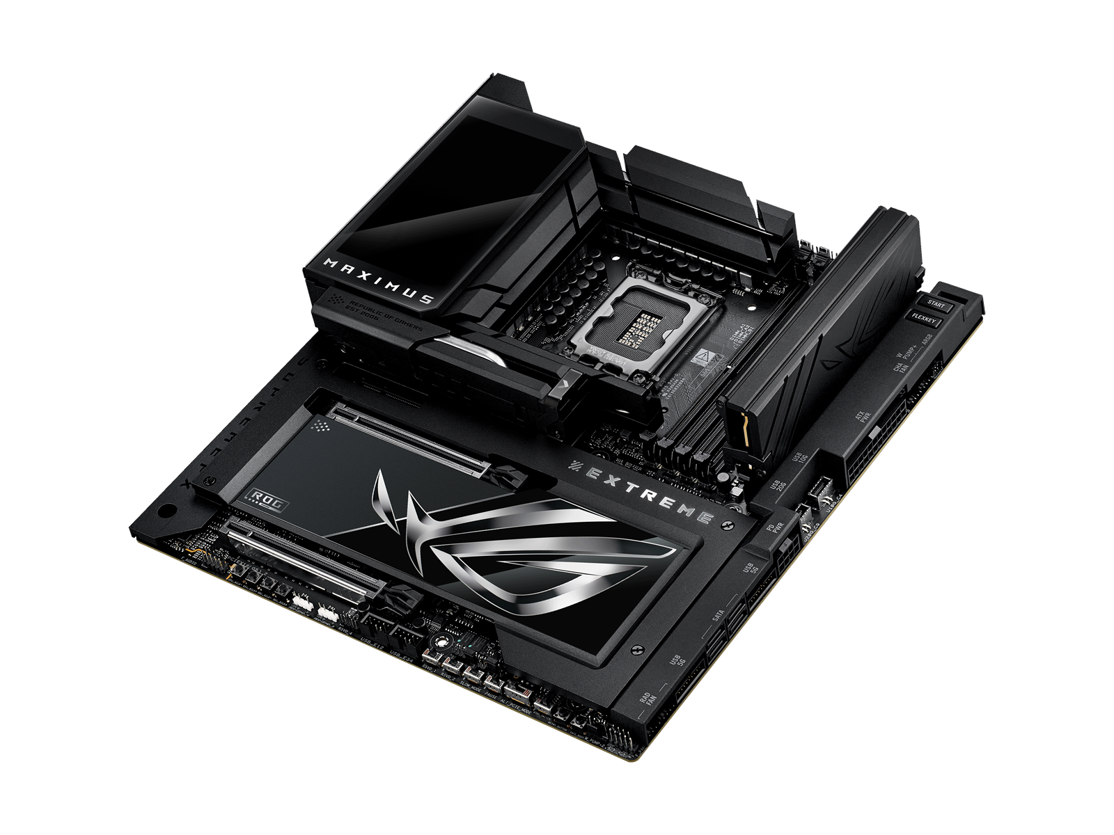 ASUS ROG MAXIMUS Z890 EXTREME Mainboard - Intel Z890 - Intel LGA1851 socket - DDR5 RAM - Extended ATX