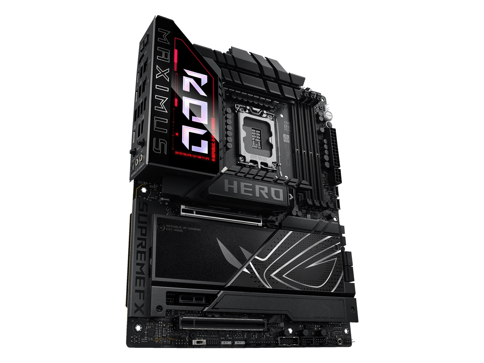 ASUS ROG MAXIMUS Z890 HERO Mainboard - Intel Z890 - Intel LGA1851 socket - DDR5 RAM - ATX