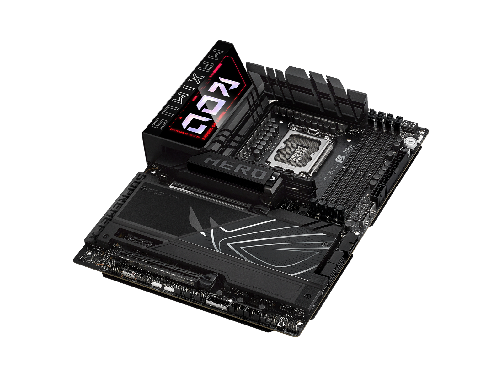 ASUS ROG MAXIMUS Z890 HERO Mainboard - Intel Z890 - Intel LGA1851 socket - DDR5 RAM - ATX