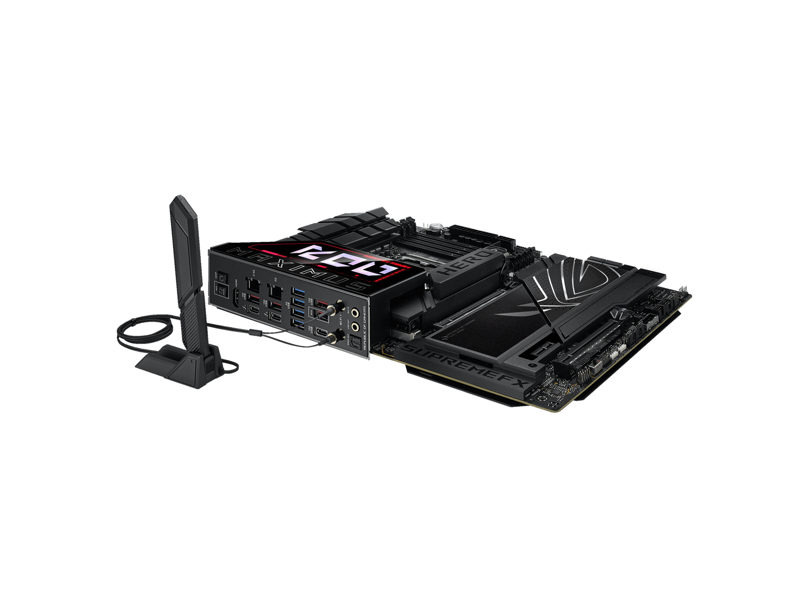 ASUS ROG MAXIMUS Z890 HERO Mainboard - Intel Z890 - Intel LGA1851 socket - DDR5 RAM - ATX