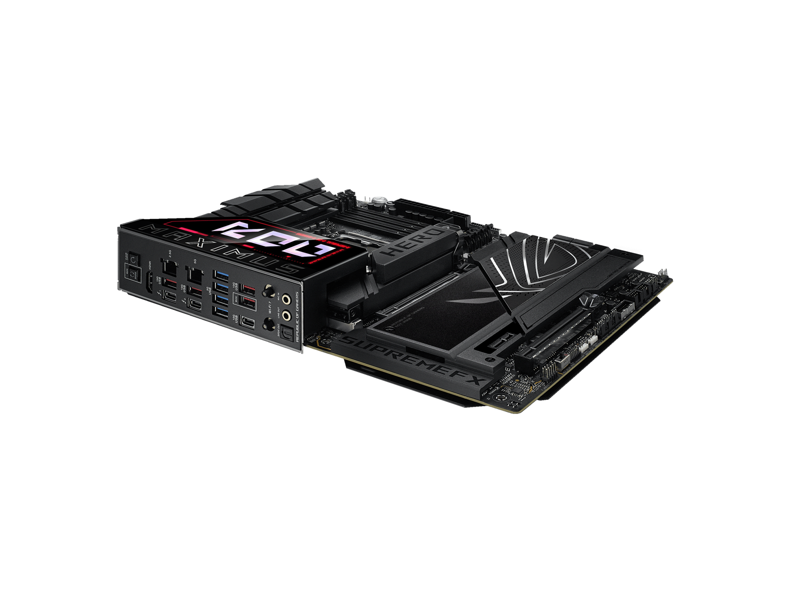 ASUS ROG MAXIMUS Z890 HERO Mainboard - Intel Z890 - Intel LGA1851 socket - DDR5 RAM - ATX