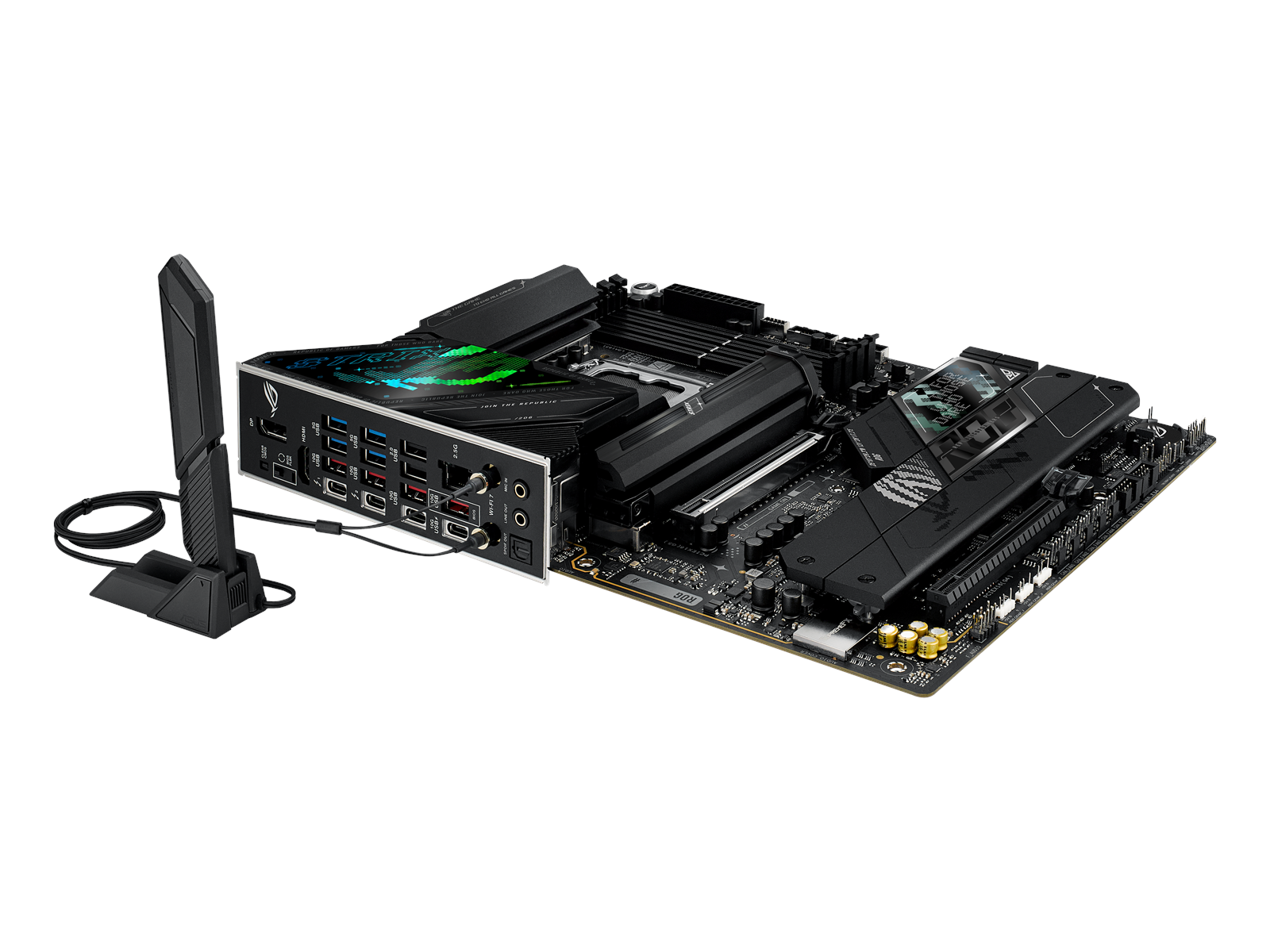 ASUS ROG STRIX Z890-F GAMING WIFI Mainboard - Intel Z890 - Intel LGA1851 socket - DDR5 RAM - ATX