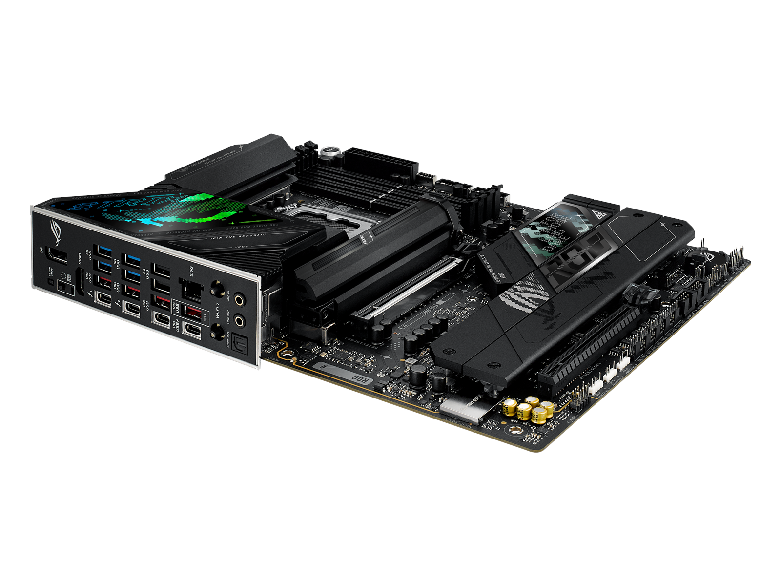 ASUS ROG STRIX Z890-F GAMING WIFI Mainboard - Intel Z890 - Intel LGA1851 socket - DDR5 RAM - ATX