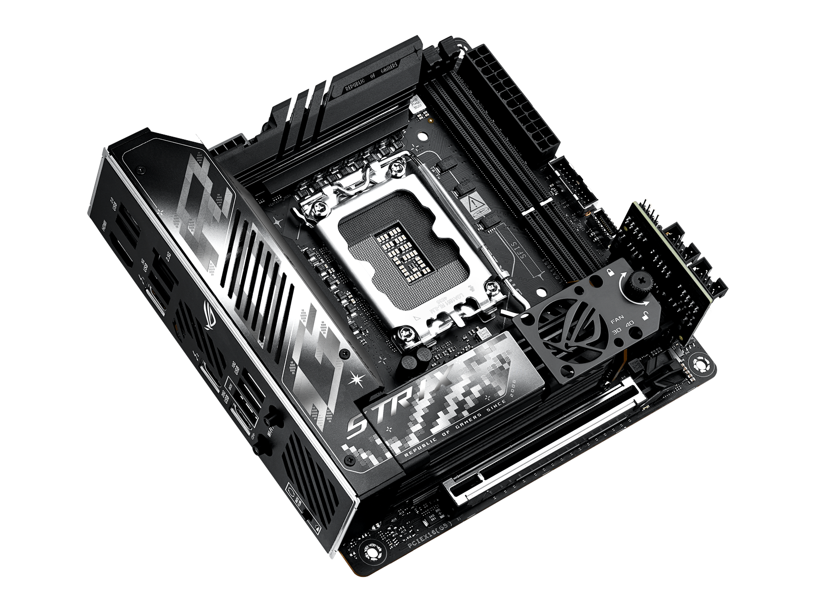 ASUS ROG STRIX Z890-I GAMING WIFI Mainboard - Intel Z890 - Intel LGA1851 socket - DDR5 RAM - Mini-ITX