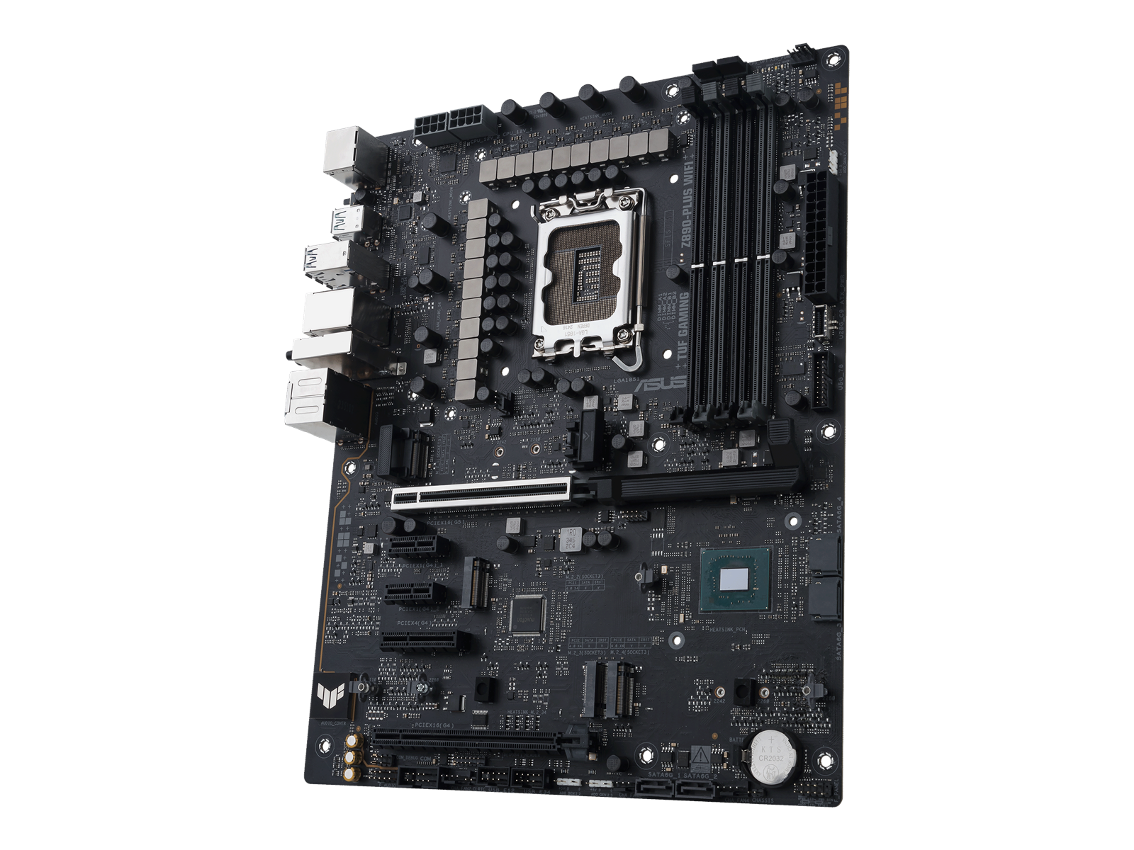 ASUS TUF GAMING Z890-PLUS WIFI Mainboard - Intel Z890 - Intel LGA1851 socket - DDR5 RAM - ATX